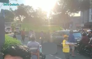 Ini Kronologi Pengemudi Vespa Meninggal Terlindas Bus Primajasa di Bekasi Timur