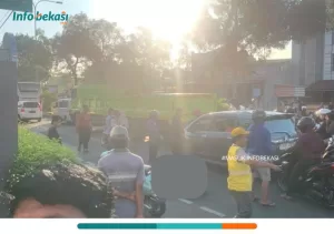 Ini Kronologi Pengemudi Vespa Meninggal Terlindas Bus Primajasa di Bekasi Timur
