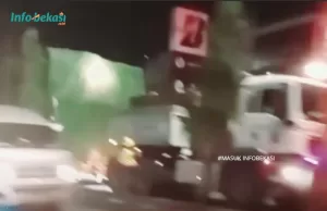 Viral Truk Angkut Trafo PLN, Warga: Jonson Lewat Jonson !