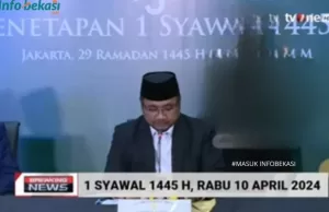 Hasil Sidang Isbat Kemenag RI Besok Lebaran Idul Fitri