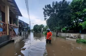 Ini Wilayah di Kota Bekasi Terendam Banjir Usai Hujan Deras