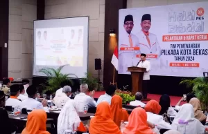 PKS Lantik Tim Pemenangan Pilkada Kota Bekasi, Siap Menangkan Bang Heri