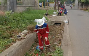 Komitmen BUMD Migas Bantu Rutilahu dan Normalisasi Saluran Air di Bekasi 