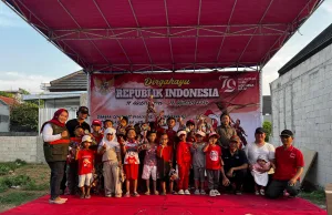 Lomba Sepeda Hias antar Warga RT 06 Kavling Pengarengan Meriahkan HUT RI ke 79