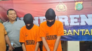 Dua Begal Motor Dibekuk Polisi, Barbuk Motor di Lahan Kosong Gang Bengkong Mustikajaya