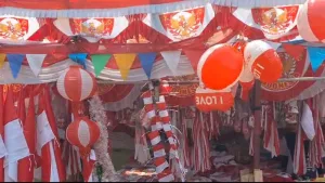 Ini Curhatan Pedagang Bendera dan Umbul-Umbul HUT RI di Sekitar Kota Bekasi
