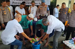 Polsek Bekasi Selatan Musnahkan Barbuk Sabu dan Pil Ekstasi Sebanyak 6 Kg