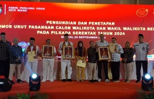 Pilkada Kota Bekasi, Heri-Solihin Nomor Urut 1, Uu-Nurul 2 dan Tri-Harris 3
