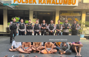 Sebelum Heboh Temuan 7 Mayat, Polisi Amankan 20 Remaja dan Belasan Sajam di Cipendawa