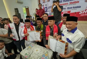 Dapat Dukungan Laskar BKMB Bhagasasi, Heri Koswara: Saya Pastikan Ikut Menjaga Budaya Kota Bekasi
