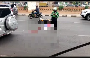 Kronologi Pemotor KLX Meninggal dalam Laka Lantas di Kalimalang