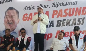 Garda Pasundan Deklarasikan Dukungan untuk Heri-Sholihin di Pilkada Kota Bekasi
