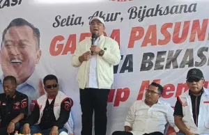 Garda Pasundan Deklarasikan Dukungan untuk Heri-Sholihin di Pilkada Kota Bekasi