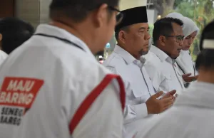 Doa Bersama Awali Langkah Heri Koswara-Sholihin untuk Jalani Debat Perdana Pilkada Kota Bekasi