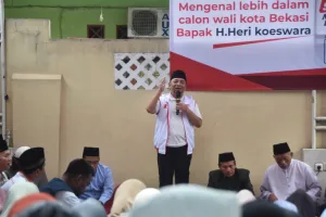 Bertemu Umat Hindu, Heri Koswara Jamin Kebebasan Beribadah di Kota Bekasi
