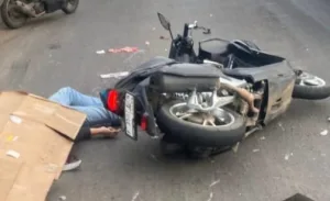 Pengendara Sepeda Motor Meninggal  di Jalan Raya Narogong, Ini Penyebabnya