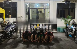5 Pemuda Diringkus Polisi Kedapatan Bawa Narkoba Sinte
