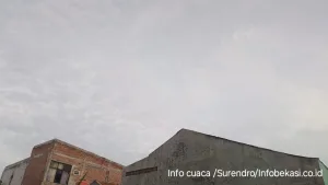 Prakiraan BMKG, Bekasi Siang Hari Bakal Diguyur Hujan Intensitas Ringan