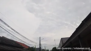 Prakiraan BMKG : Siang Hari Bekasi Bakal Diguyur Intensitas Ringan