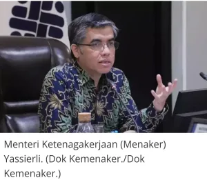 UMP 2025 Bakal Naik Termasuk Bekasi ?, Menaker RI: Iya Dong Masa Enggak Naik
