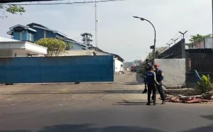 Mobil Pemadam Masih Siaga di PT JPN yang Alami Kebakaran
