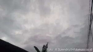 Prakiraan Cuaca Wilayah Bekasi Hari Ini