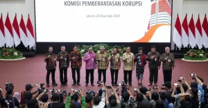 Serah Terima Jabatan Pimpinan dan Dewan Pengawas KPK Terpilih 2024-2029