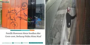 Aksi Vandalisme di Showroom Motor, Netizen Ramai Hujat Pelaku