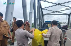 Limbah Berceceran di Jembatan Citarum, Siapa Pelakunya ?