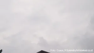 Prakiraan Cuaca Bekasi Hari ini dari Pagi Hingga Malam Hari