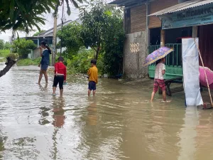 Akses Jalan Terputus, Perumahan Suropati Residence Kebanjiran