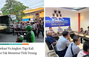 Angkot dan Trans Bekasi Berebut Trayek, 3 Kali Audensi Belum Ada Kesepakatan