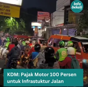Pajak Motor Rp 8 T Per Tahun, Dedi Mulyadi: 100 Persen Buat Infrastruktur Jalan