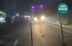 Pemotor Terlibat ‘Adu Banteng’ di Kalimalang, 3 Orang Meninggal 1 Luka
