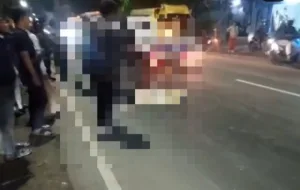 Ini Kronologi Pemotor Meninggal Dunia Terlindas Truk di Narogong