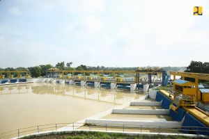 Bendung Rentang Pasok Irigasi Pertanian dari Majalengka hingga Indramayu