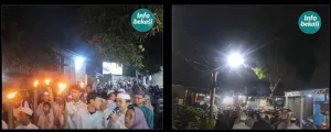 Tradisi Pawai Obor di Bekasi Jelang Bulan Ramadan
