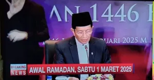 Menag Tetapkan Awal Puasa Ramadan 1 Maret 2025, Warga Gelar Tarawih Perdana