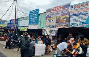 Situasi di Terminal Induk Bekasi H-8 Jelang Mudik Lebaran Idul Fitri