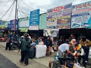 Situasi di Terminal Induk Bekasi H-8 Jelang Mudik Lebaran Idul Fitri