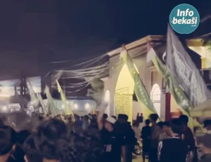 Balapan Lari 100 Meter di Babelan Jadi Tren Ramadan