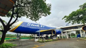 Boeing 747-400 ‘Mendarat’ di SMB Kini Jadi Tempat Makan