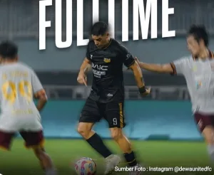 Dewa United Telan Kekalahan di Kandang Sendiri Lawan Borneo FC