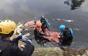 Jasad Balita Bawa Balon Tenggelam di Kali Jambe Ditemukan