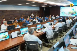 Kementerian PU Gelar Rakor Pembebasan Tanah Pengendalian Banjir di Jabar Termasuk Bekasi