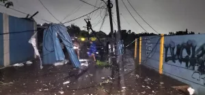 Status Siaga, Robohnya Tower di Desa Telajung Diterjang Puting Beliung