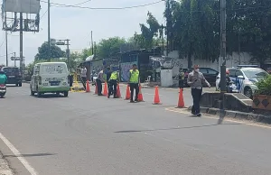 Antisipasi Arus Mudik, Polisi Tutup Putaran Jalan di Pantura