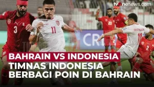 Preview Pertandingan Indonesia vs Bahrain Kualifikasi Piala Dunia 2026 Zona Asia
