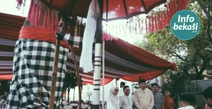 Open House Lebaran Walikota Bekasi Bernuansa Bali dan Jawa