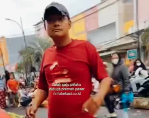 Pria Anarkis Diduga Preman Ngacak Lapak Pedagang Sayur di Pasar Baru Kini Ditangkap Polisi